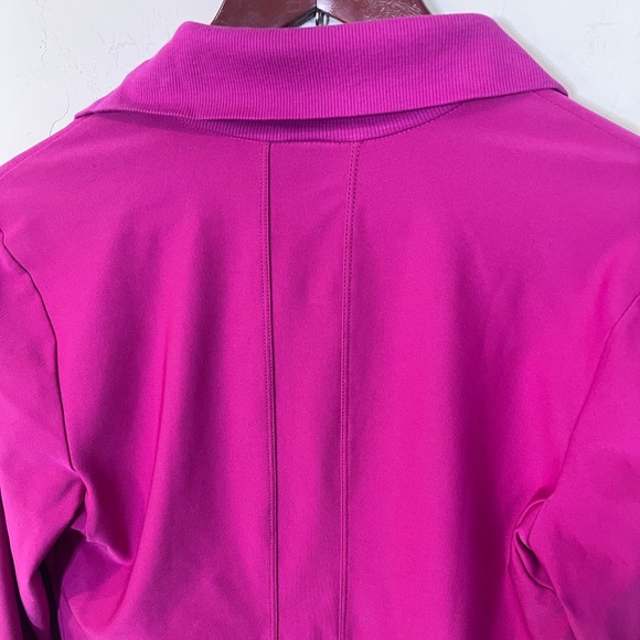 Nike Fit Dry Women's Fuchsia Full-Zip Jacket Medium - Picture 7 of 9